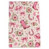Boots Bows and Baby Toes Medium Cadeauzakje (Achterkant)