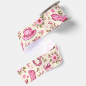 Boots Bows and Baby Toes Satijnen Lint (Achterkant)