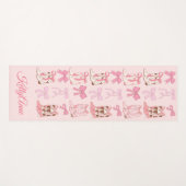 Boots & Bows Girly Western Gepersonaliseerde Yogam Yogamat (Voorkant (horizontaal))