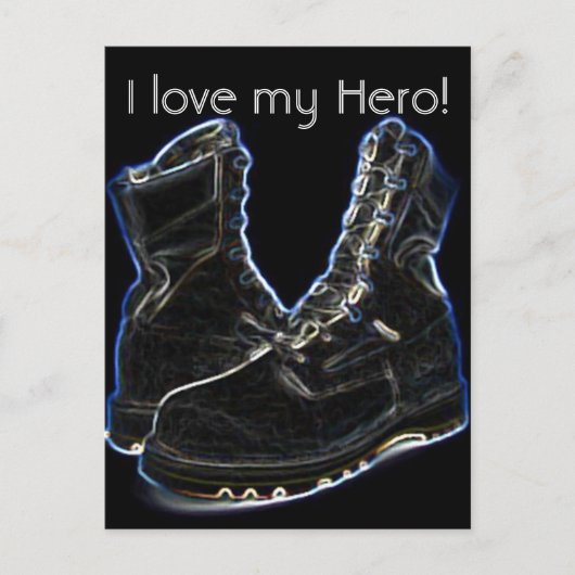 Boots Briefkaart (Voorkant)