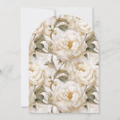 Boots & Bubble Elegant Rustic Floral Vrijgezellenf Kaart (Achterkant)