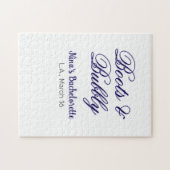 Boots & Bubble vrijgezellenfeest naam purpleplace Legpuzzel (Horizontaal)