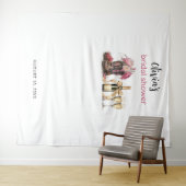 Boots Bubbles Vrijgezellenfeest Achtergrond Fotoca Wandkleed (In Situ (horizontaal))