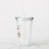 Boots & Bubbly Boho Westerse Bruiloftsfeest Acryl Drinkbeker (Links)