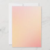 Boots & Bubbly Cowgirl Western Perzik Vrijgezellen Kaart (Achterkant)