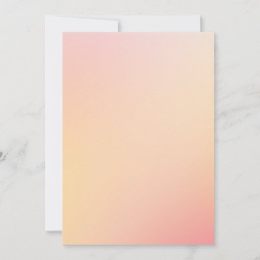 Boots & Bubbly Cowgirl Western Perzik Vrijgezellen Kaart (Achterkant)