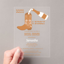 Boots Bubbly Rustic Western Country Vrijgezellenfe