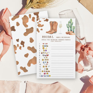 Boots & Bubbly Vrijgezellenfeest emoji pictionary