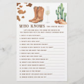 Boots & Bubbly Wie kent de bruid het beste? (Voorkant)