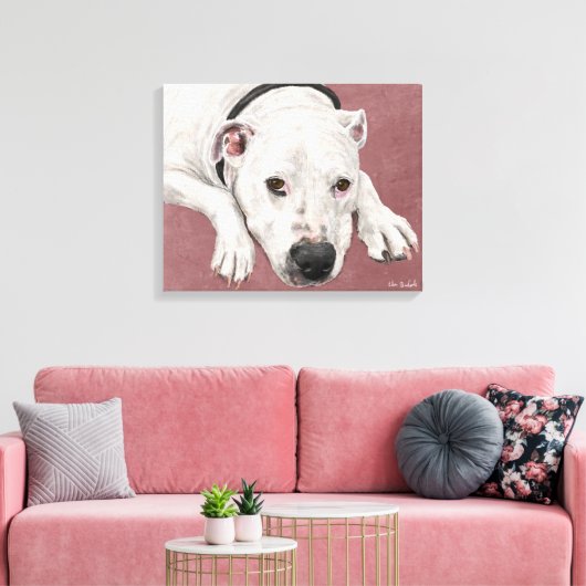 Boots Canvas Afdruk (Insitu (Woonkamer))