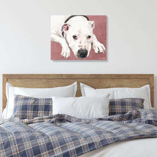 Boots Canvas Afdruk (Insitu (Slaapkamer))