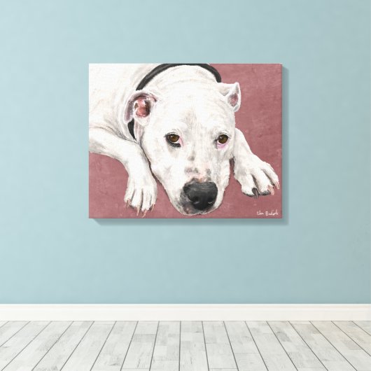 Boots Canvas Afdruk (Insitu (Houten vloer))