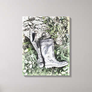 BOOTS CANVAS AFDRUK