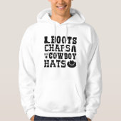 Boots Chaps And Cowboy Hats Hoodie (Voorkant)