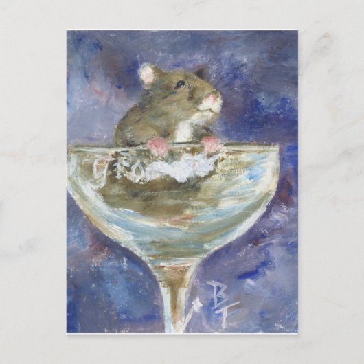 Boots Dwarf Hamster Briefkaart (Voorkant)