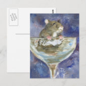 Boots Dwarf Hamster Briefkaart (Voorkant / Achterkant)