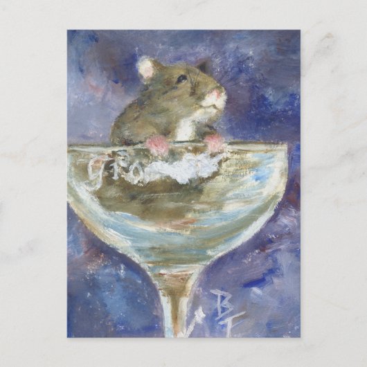 Boots Dwarf Hamster Briefkaart (Voorkant)