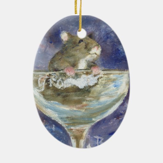 Boots Dwarf Hamster Ornament (Achterkant)