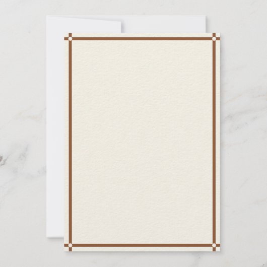 Boots en Bubble Western Bridal Shower Invitation Kaart (Achterkant)