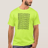 Boots en Pants T-shirt (Voorkant)