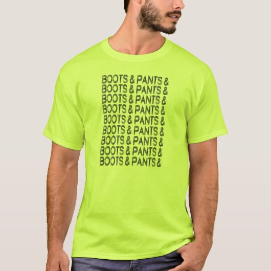 Boots en Pants T-shirt (Voorkant)
