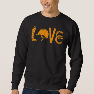 Boots Helmet Hoefijzer Love Riding Horse Equestri Trui