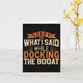 Boots Humor T-shirts - Grappige Bootkapitein Kaart (Gele Bloem)