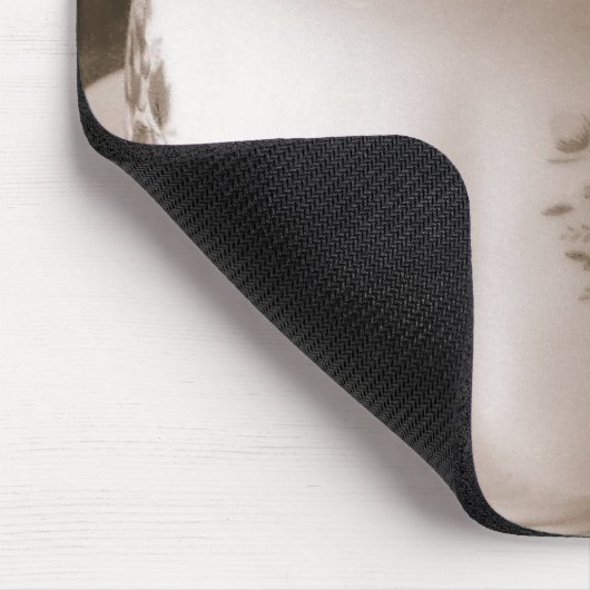 Boots in een theebeker muismat (Hoek)