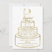 Boots Love & Buttercream Cake Western Verloving Kaart (Voorkant)