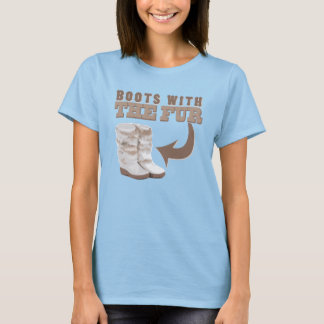 Boots met de vier t-shirt