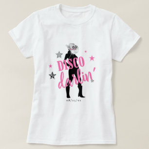 Boots 'n Bling Bachelorette Disco Darlin' ID925 T-shirt
