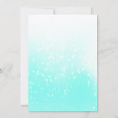 Boots 'n Bling Disco Bachelorette Blauwgroen ID925 Kaart (Achterkant)