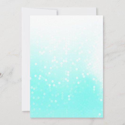 Boots 'n Bling Disco Bachelorette Blauwgroen ID925 Kaart (Achterkant)