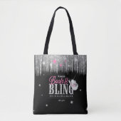 Boots 'n Bling Disco Bachelorette ID925 Tote Bag (Voorkant)