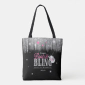 Boots 'n Bling Disco Bachelorette ID925 Tote Bag (Achterkant)