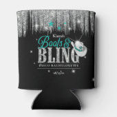 Boots 'n Bling Disco Bachelorette Teal ID925 Blikjeskoeler (Achterkant)