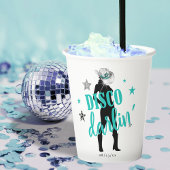 Boots 'n Bling Disco Darlin' Blauwgroen ID925 Papieren Bekers