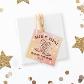 Boots N' Bubbly Cowboy Boots  Vrijgezellenfeest Bedankjes Labels