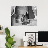 Boots-n-Spurs Poster (Thuiskantoor)