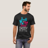 Boots of bogen papa kan niet wachten om het te wet t-shirt (Voorkant volledig)