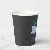 Boots of bows Gender Reopenbaart Party Papieren Bekers (Rechts)