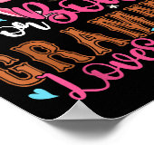 Boots of Bows Grammy houdt van je gender reveal pa Poster (Hoek)
