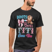 Boots of Bows Titi houdt van je gender reveal part T-shirt (Voorkant)