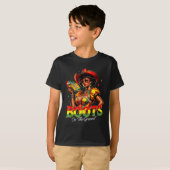 Boots On The Ground Afro Black Woman African Black T-shirt (Voorkant volledig)