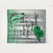 Boots on the Ground verjaardag achtergrond Wandkleed (Voorkant (horizontaal))