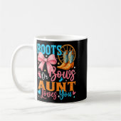 Boots Or Bows Aunt Loves You Gender Reveal Family  Koffiemok (Links)
