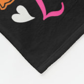 Boots Or Bows Bonus Mom Loves You Gender Reveal Fa Fleece Deken (Hoek)