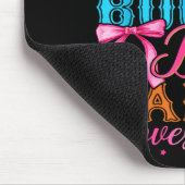 Boots Or Bows Daddy Loves You Gender Reveal Family Muismat (Hoek)