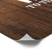 Boots or Bows Gender Reopenbaart Party Welcome Pos Poster (Hoek)