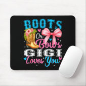 Boots Or Bows Gigi Loves You Gender Reveal Family  Muismat (Met muis)
